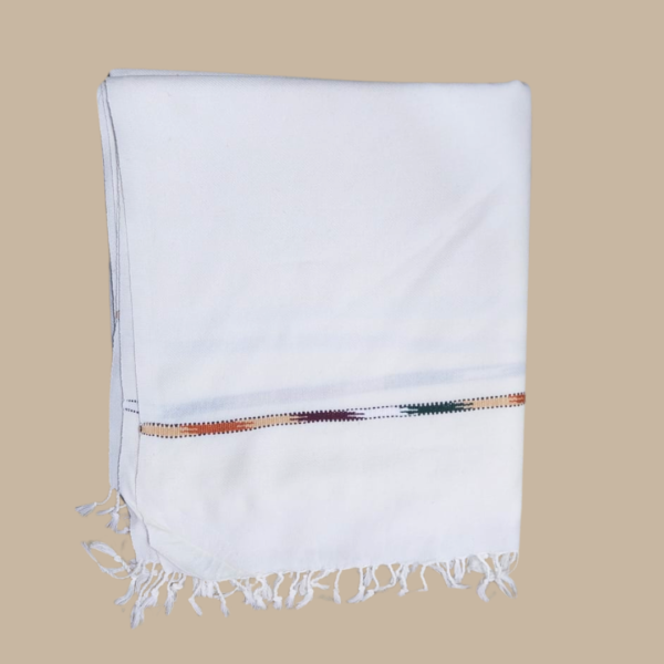 Swati White Tones Ombre Shawl